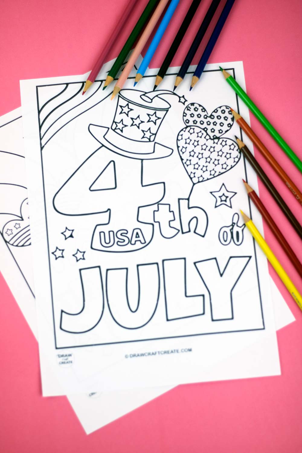 4th July Coloring Pages