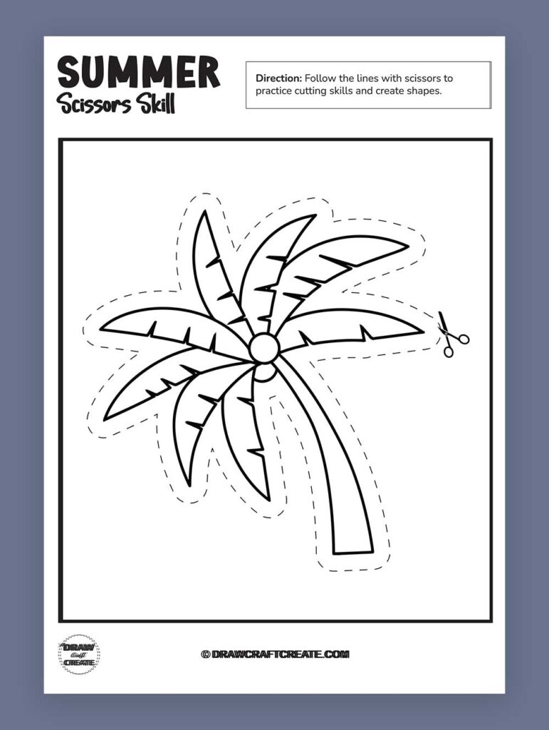 summer scissors skills tree