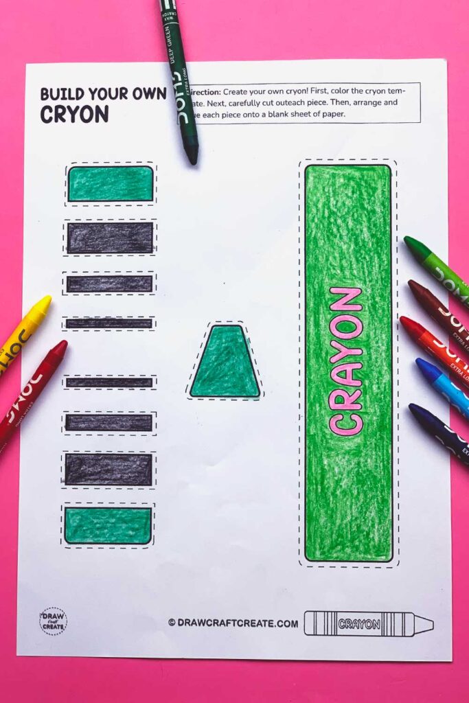 Free Printable Build A Crayon