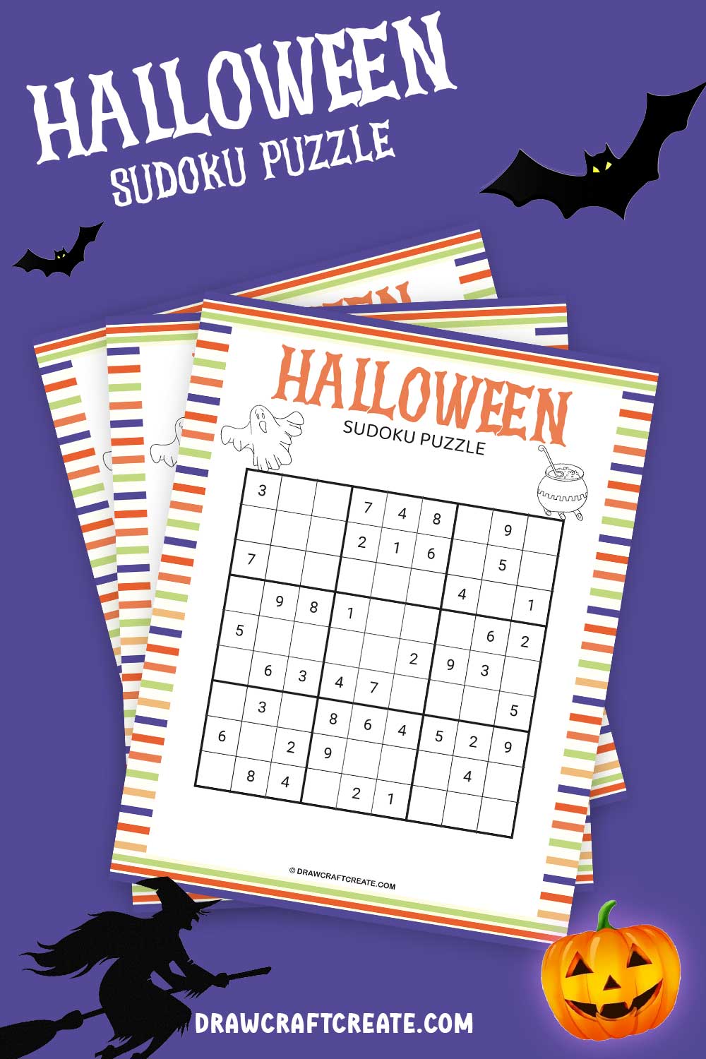 Free Printable Halloween Sudoku