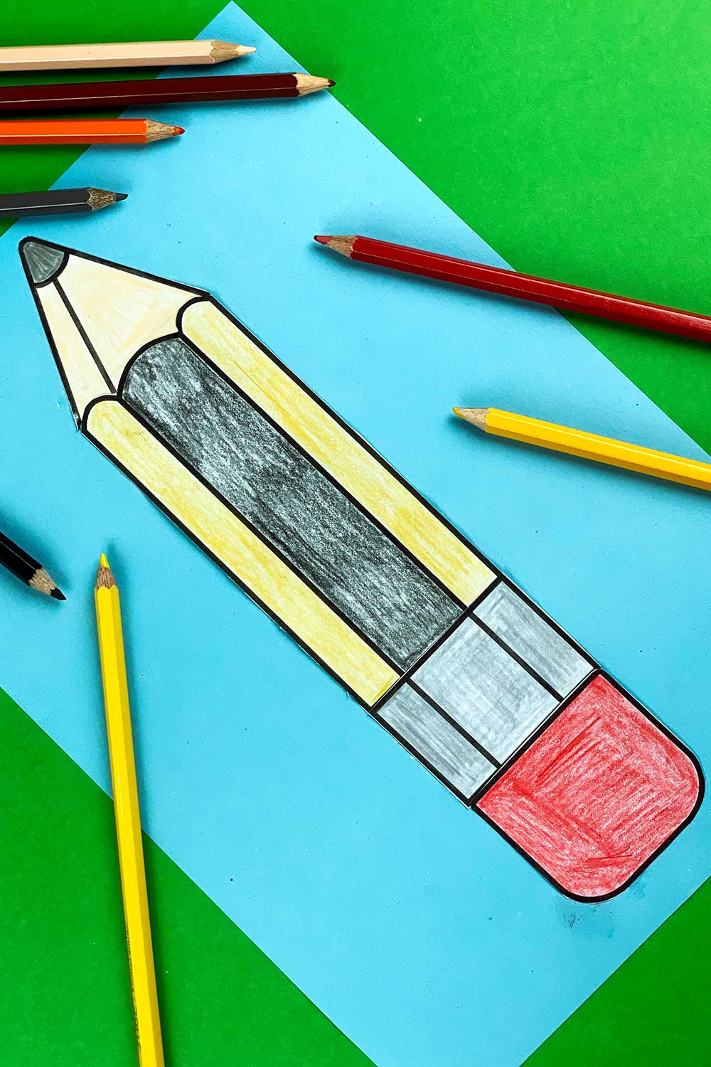 Free Printable Pencil Craft