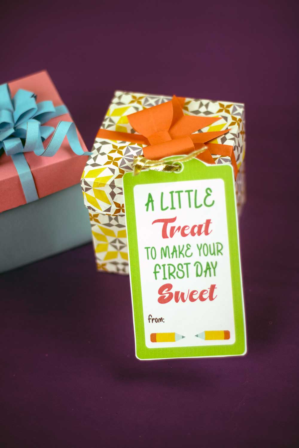 Printable Back To School Gift Tag