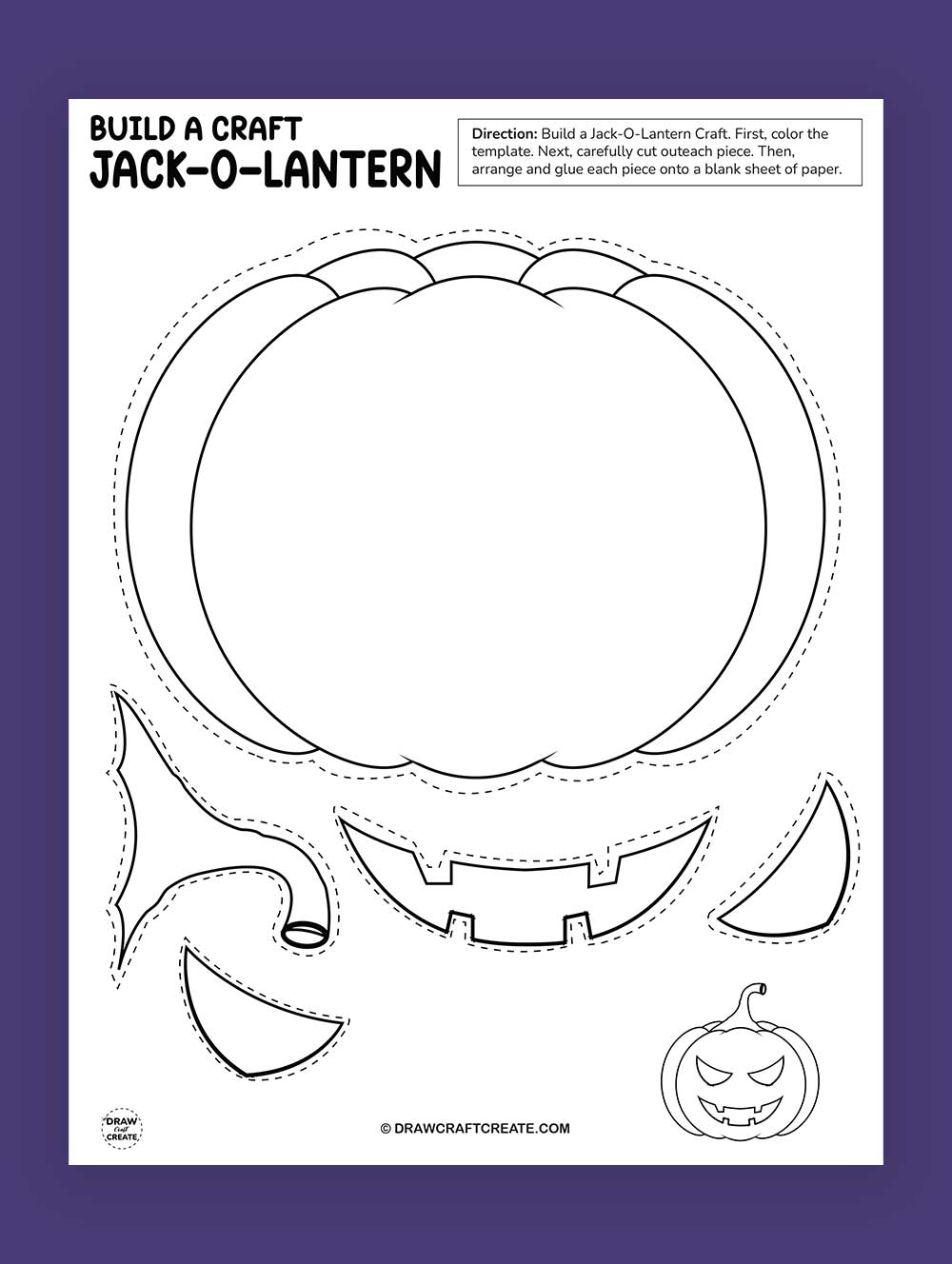 build jack o lantern