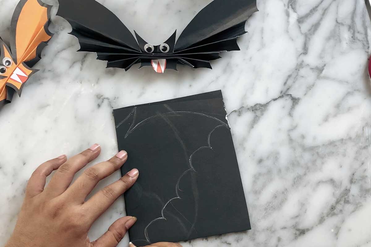 paper bat craft