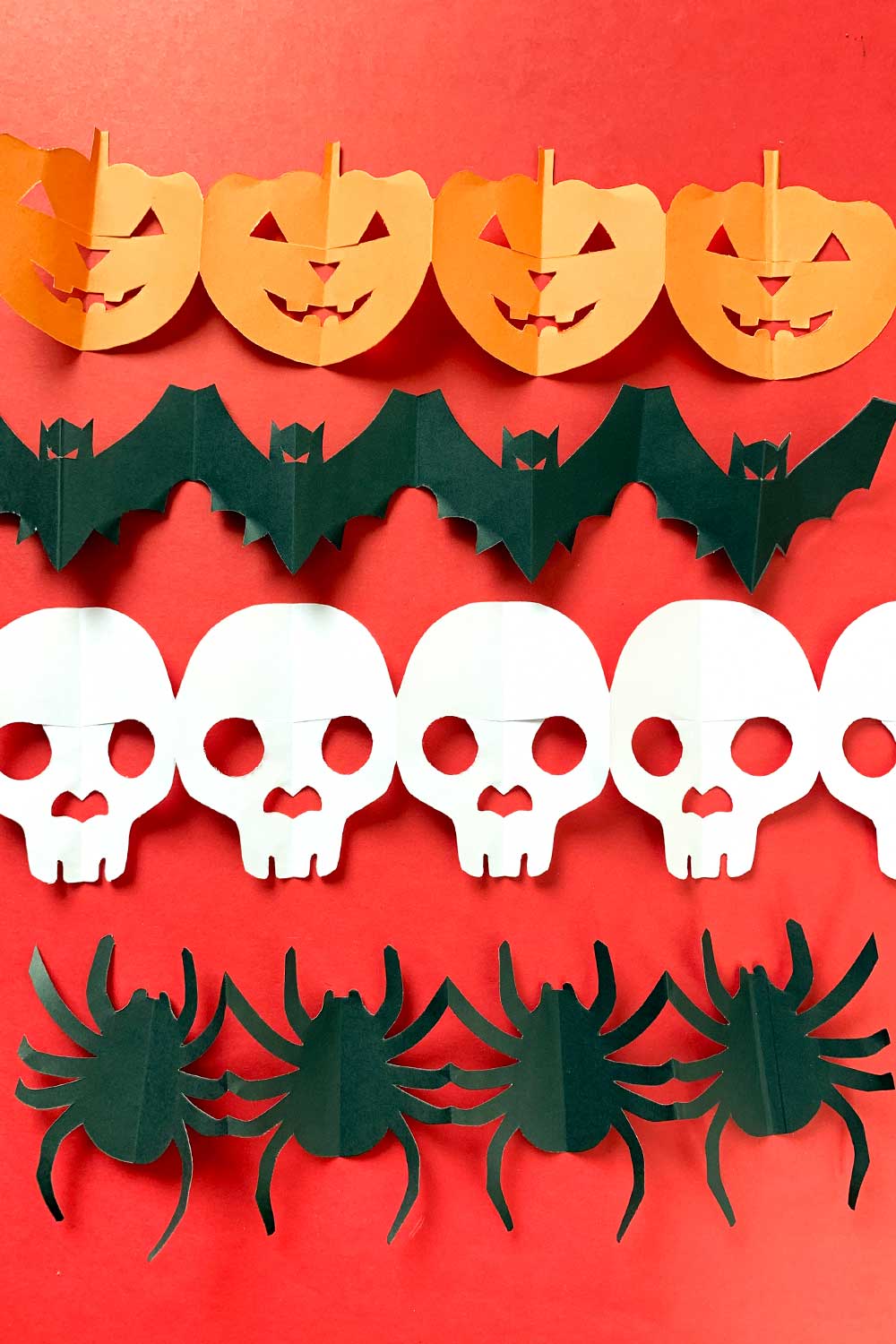 Printable Halloween Garland Cut Outs