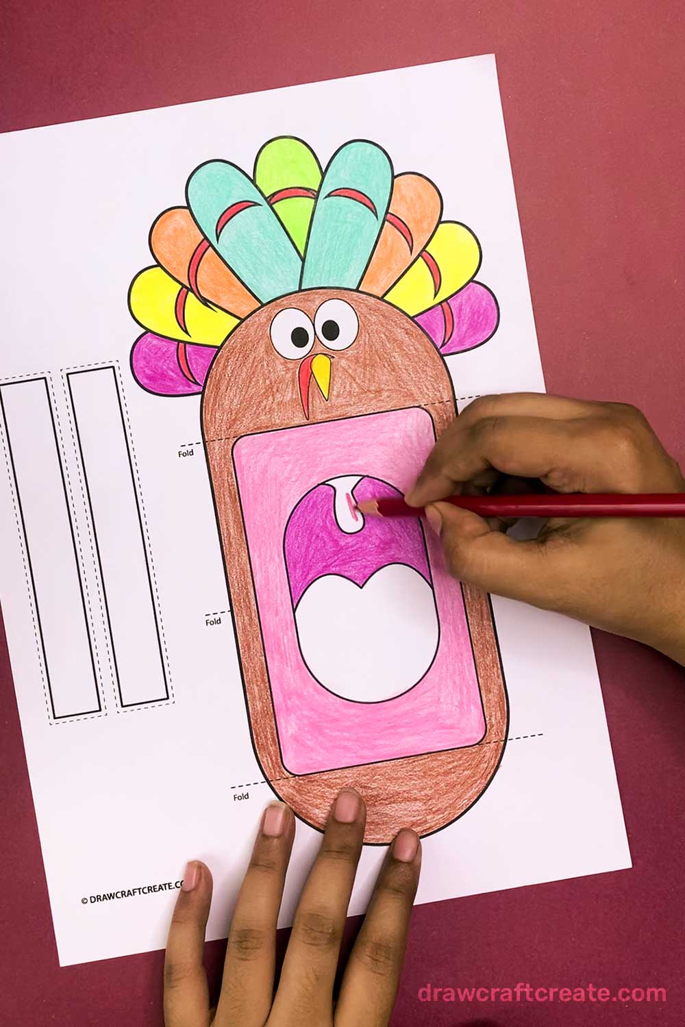 how to make thanksgiving turkey puppet