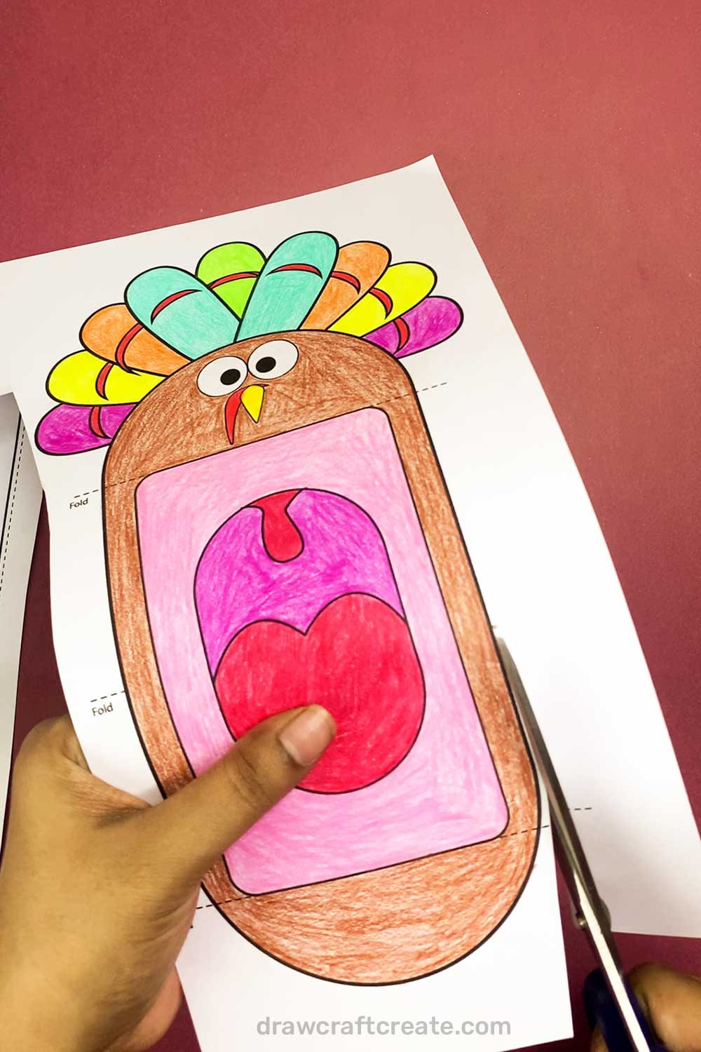 how to make thanksgiving turkey puppet