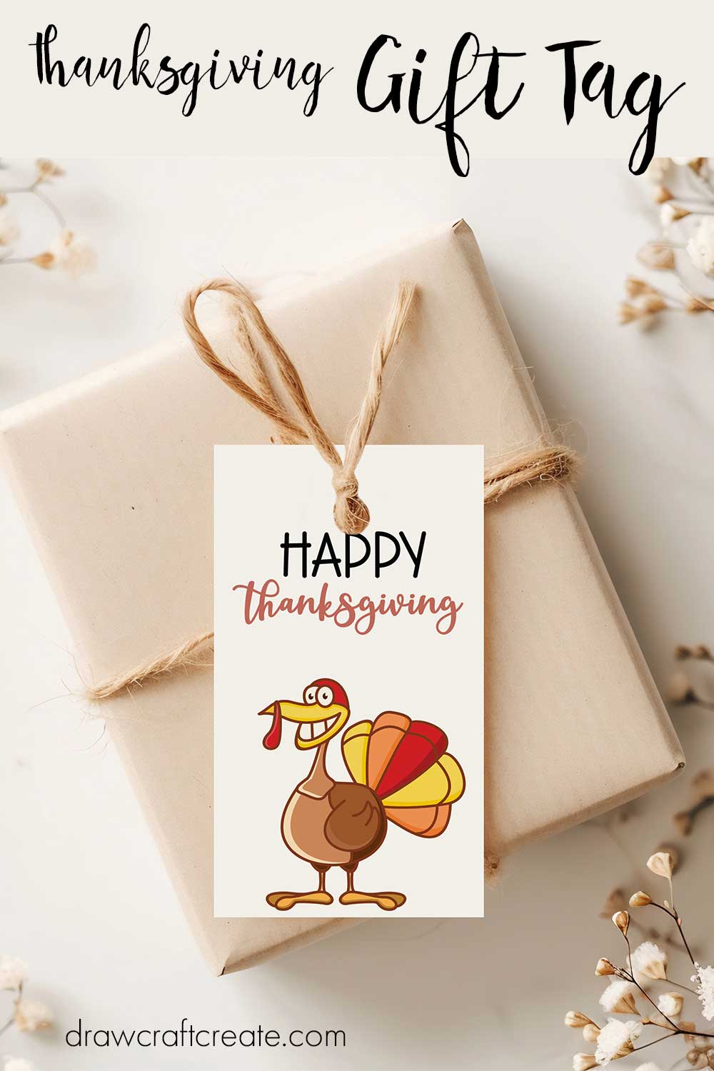 free printable thanksgiving gift tag