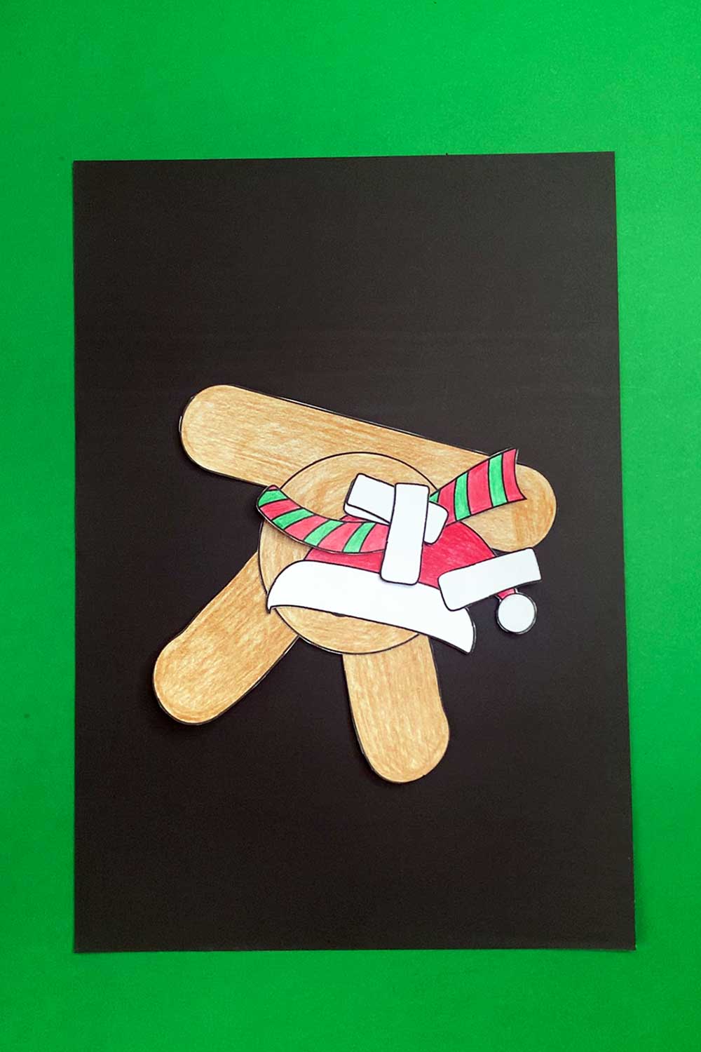 Build a Gingerbread Craft Printable