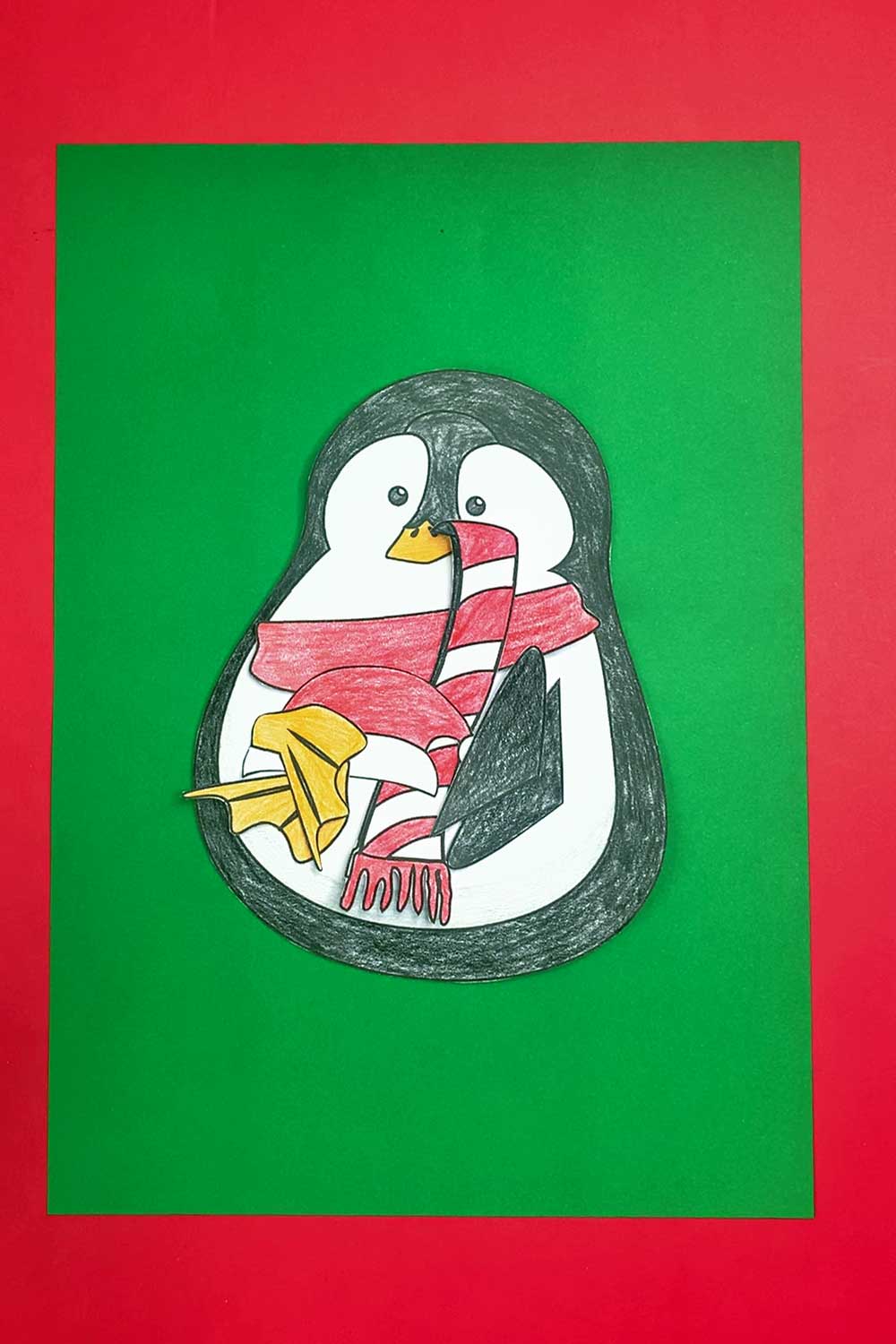 Build a Penguin Craft Printable