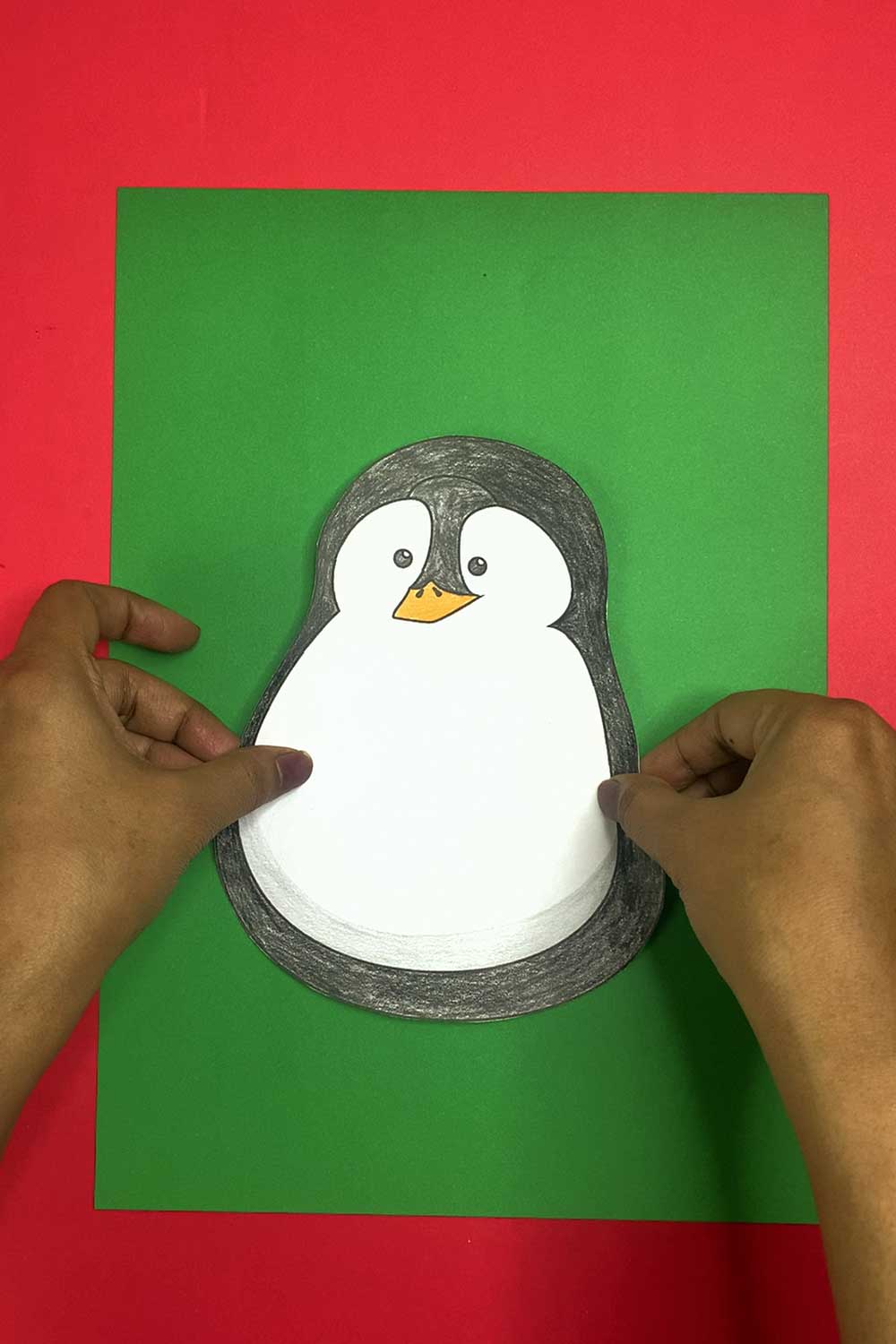 Build a Penguin Craft Printable