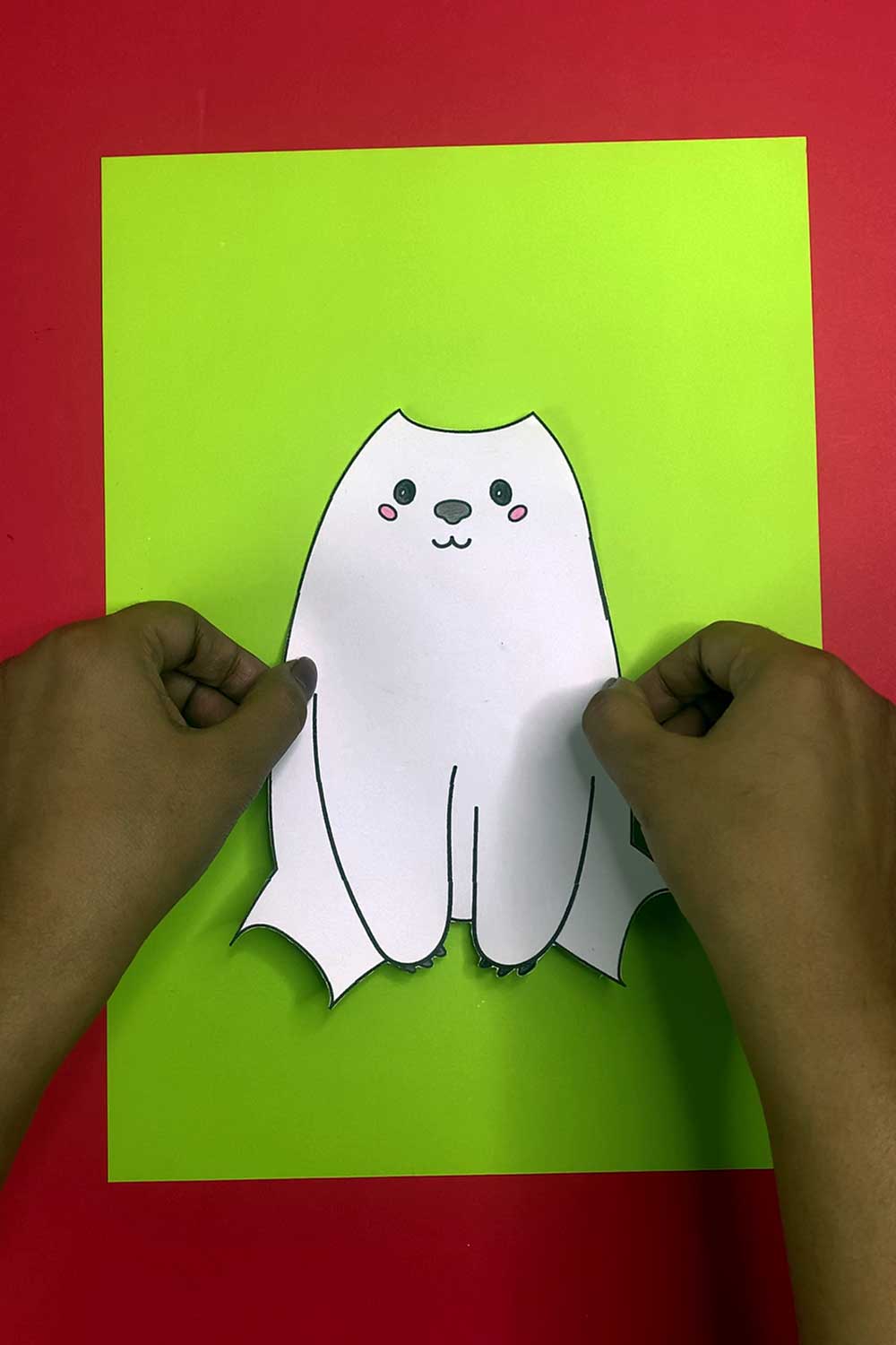 Build a Polar Bear Craft Printable