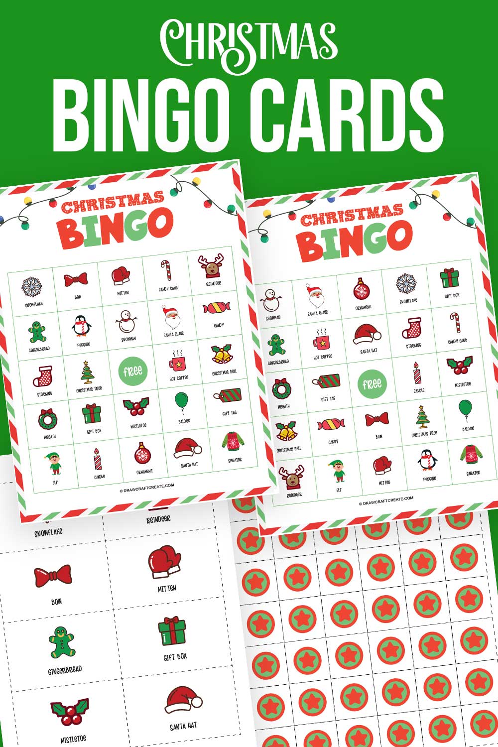 Free Printable Christmas Bingo Cards