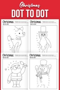 Free Printable Christmas Dot To Dot - Draw Craft Create