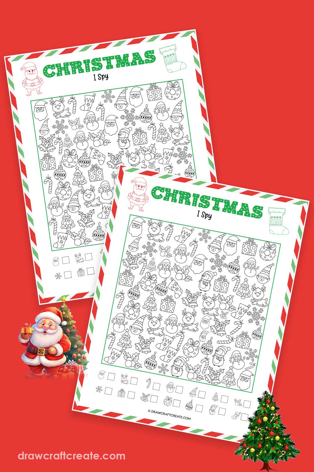 Free Printable Christmas I Spy