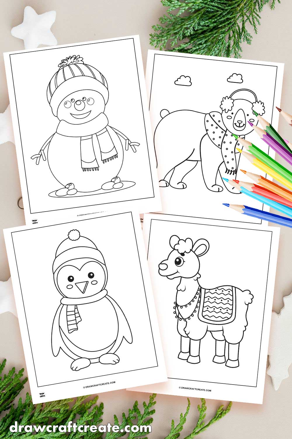 Free Printable Winter Coloring Pages