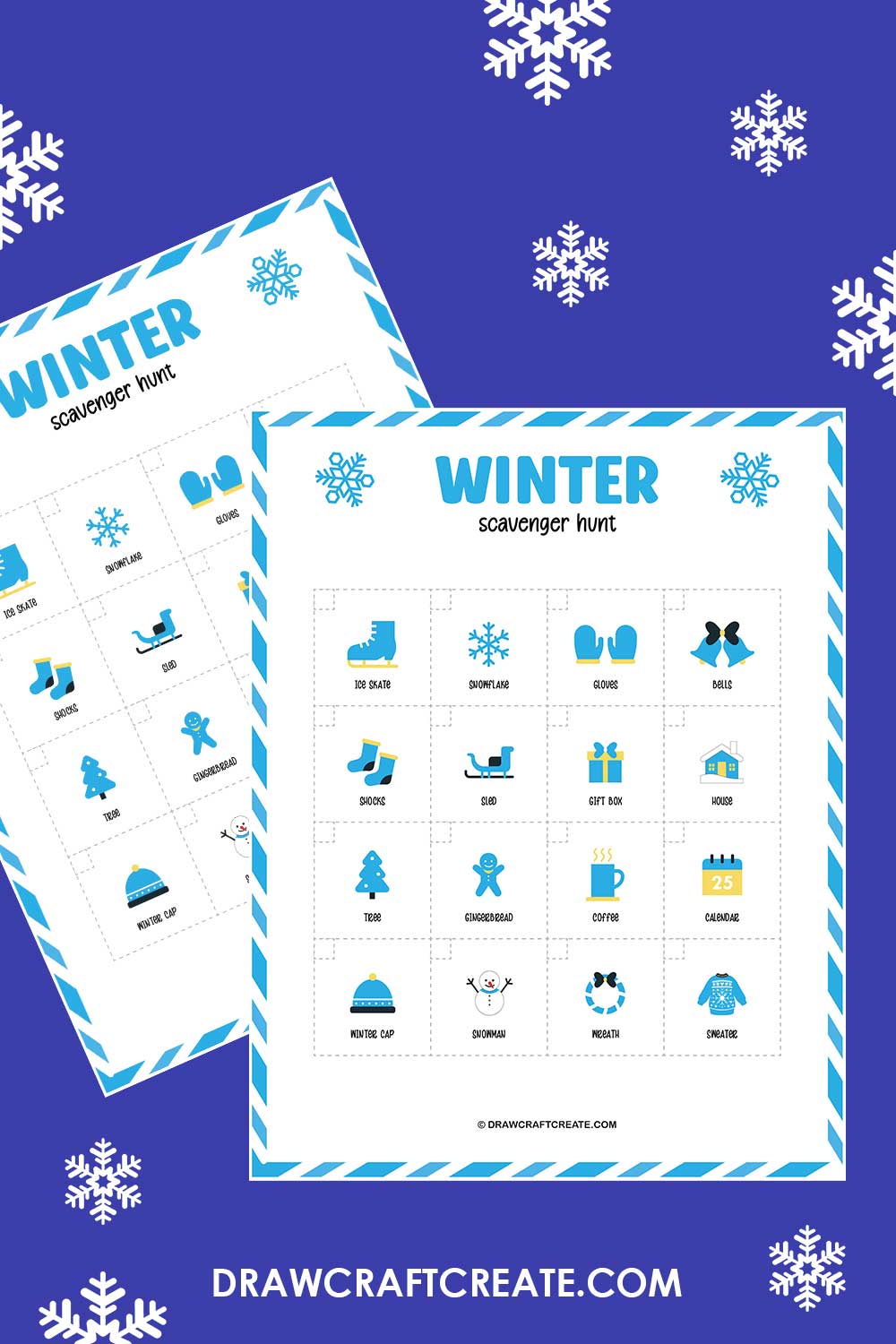 Free Printable Winter Scavenger Hunt