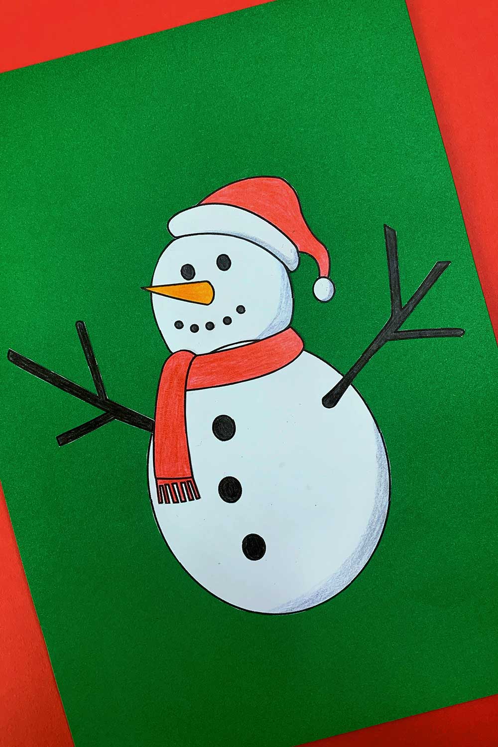 Printable Build a Snowman Crafts