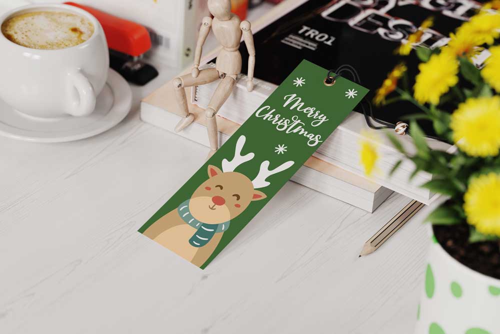 Printable Christmas Bookmarks