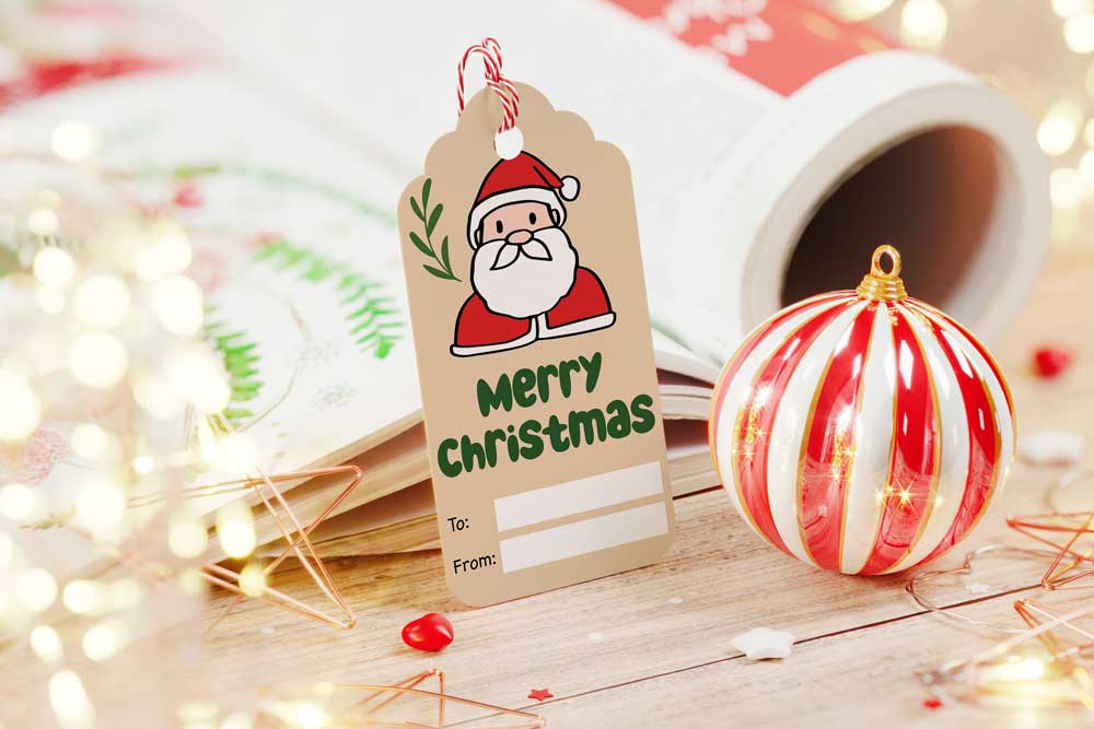 Printable Christmas Gift Tag