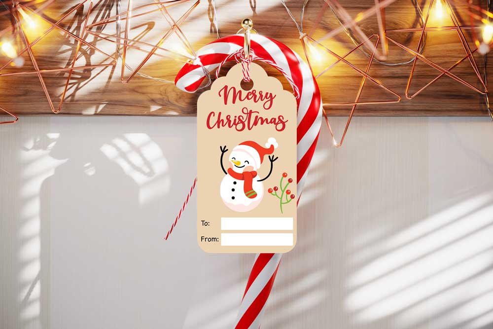 Printable Christmas Gift Tag