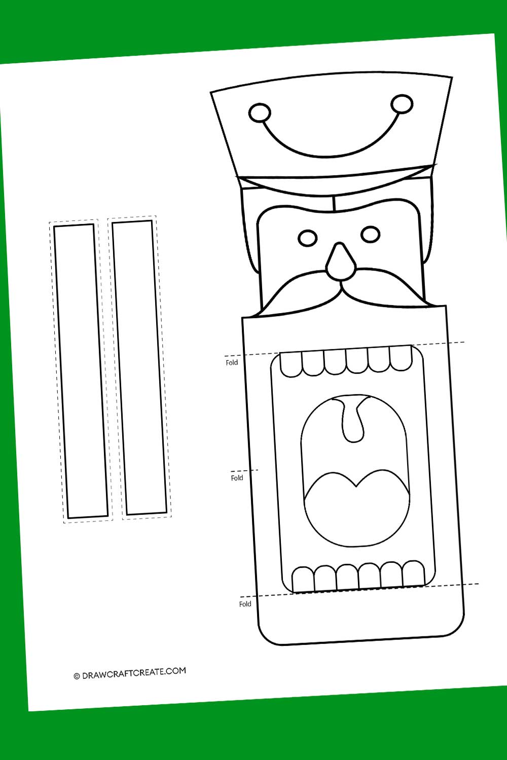 printable nutcracker puppet