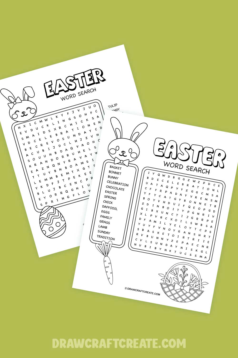 Easter Word Search Printable