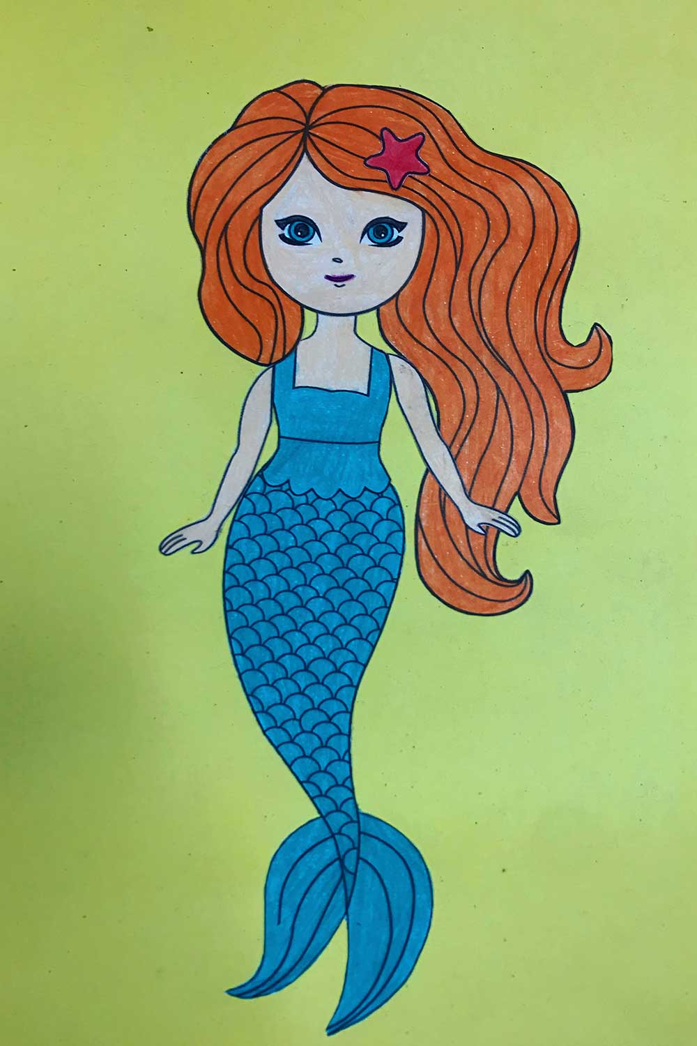 Free Printable Build A Mermaid Craft