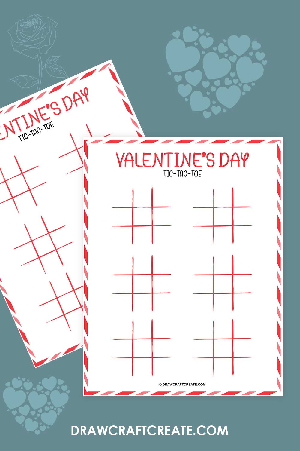 Free Printable Valentines Day Tic Tac Toe