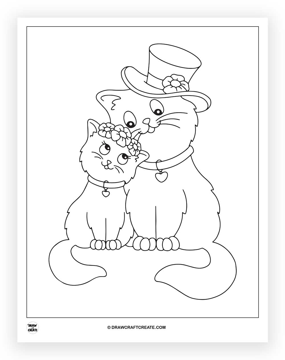 valentines day coloring page