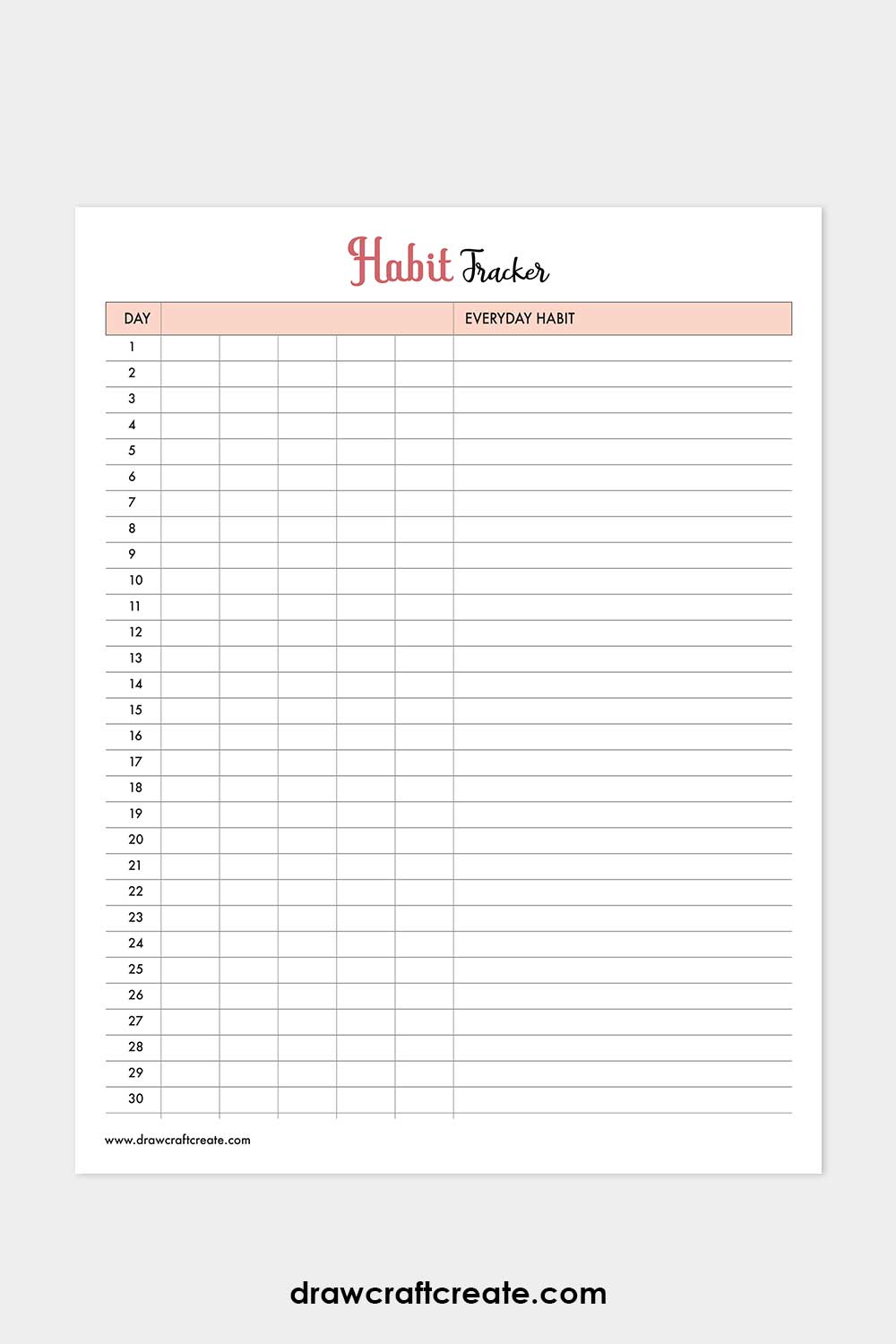 habit tracker