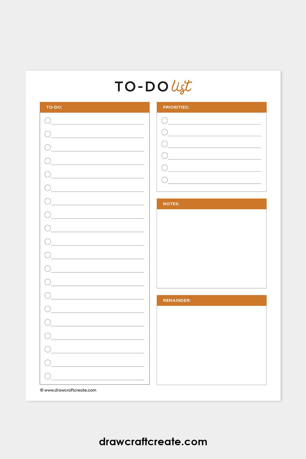 travel to do list