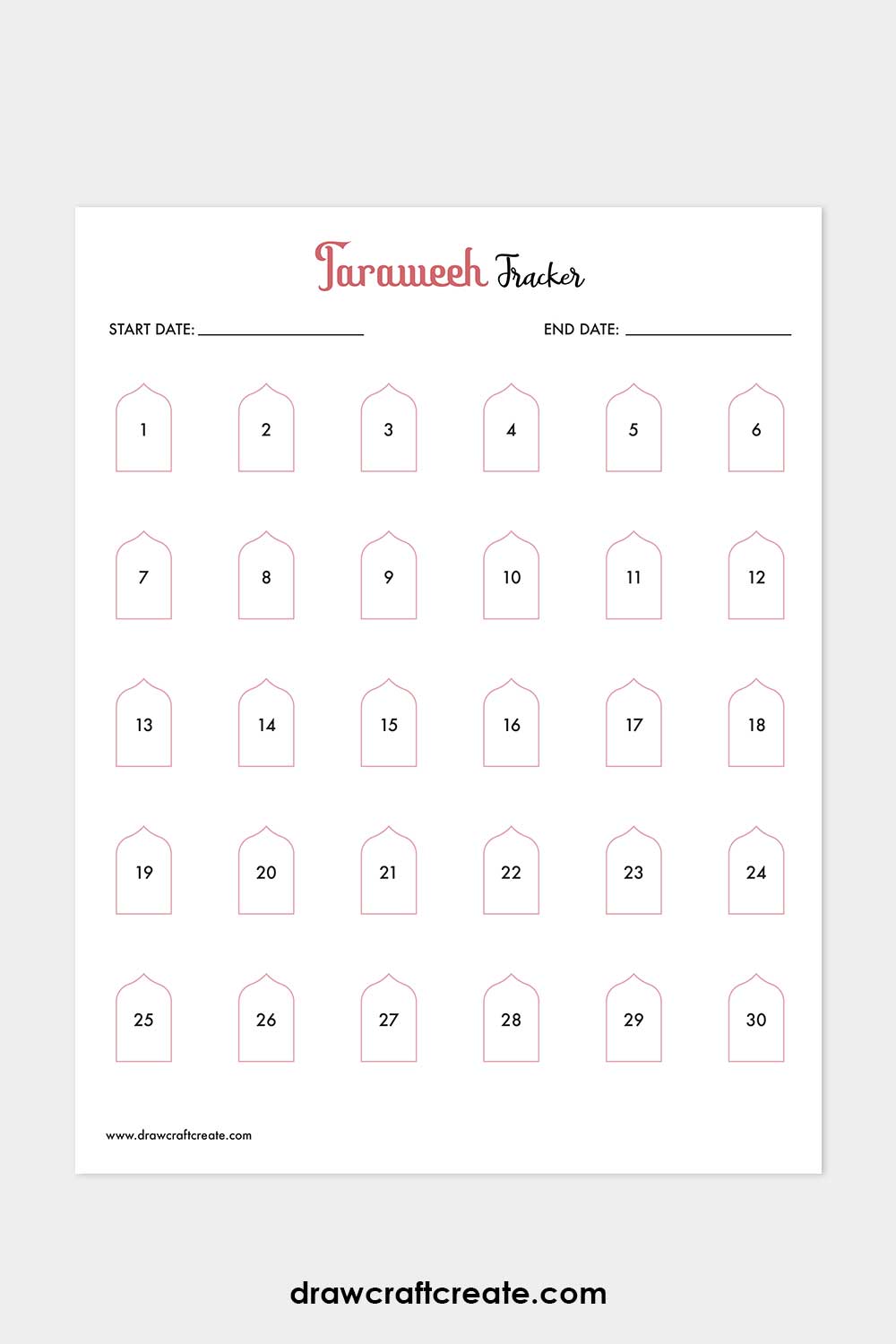 ramadan taraweeh tracker