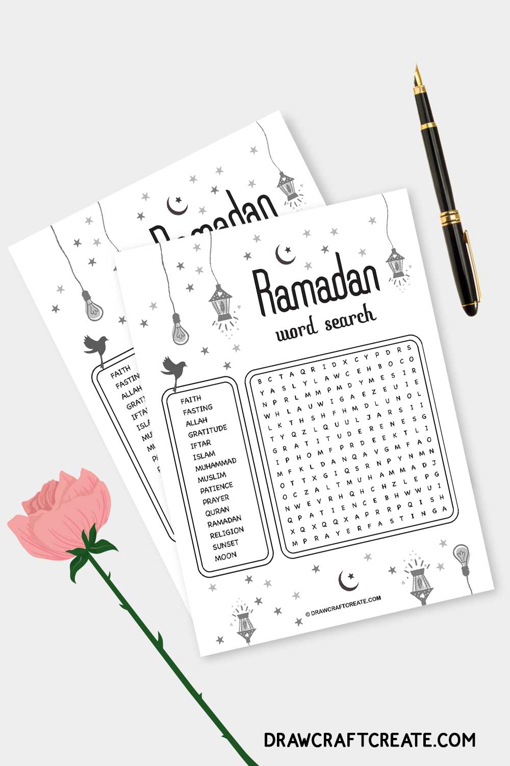 Free Printable Ramadan Word Search