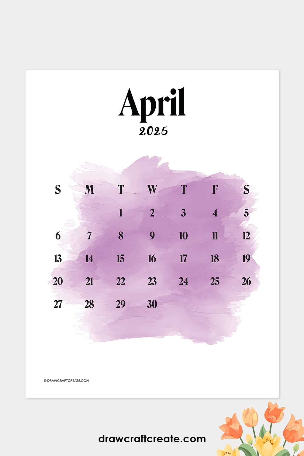 april 2025 calendar