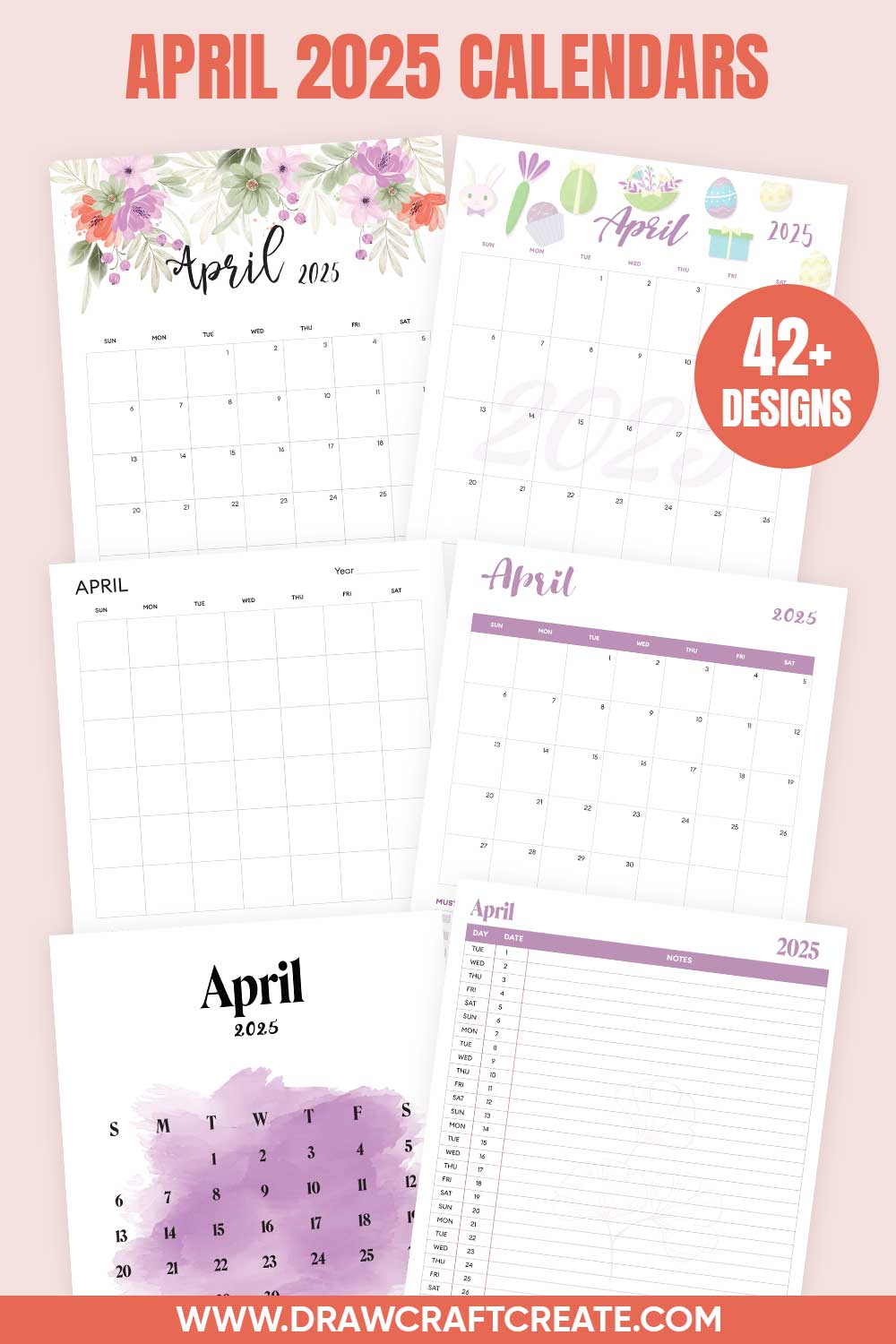 april calendar