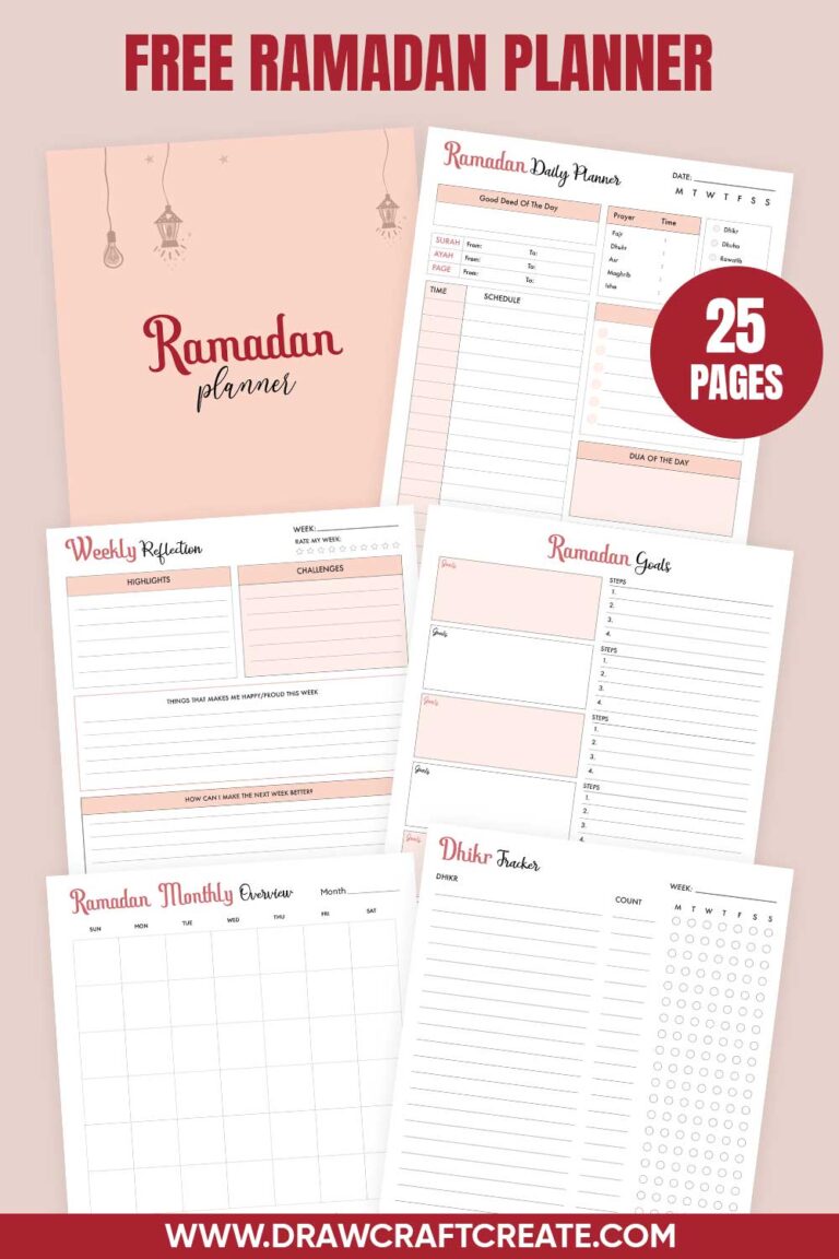 gratis ramadan planner 2025