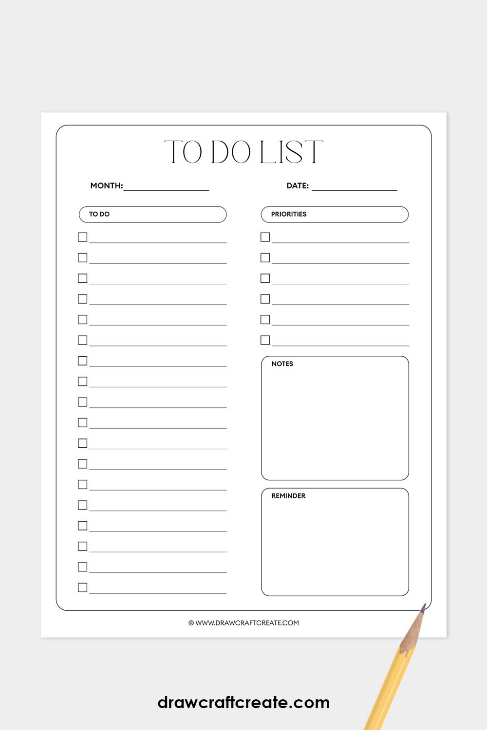 to do list planner printable