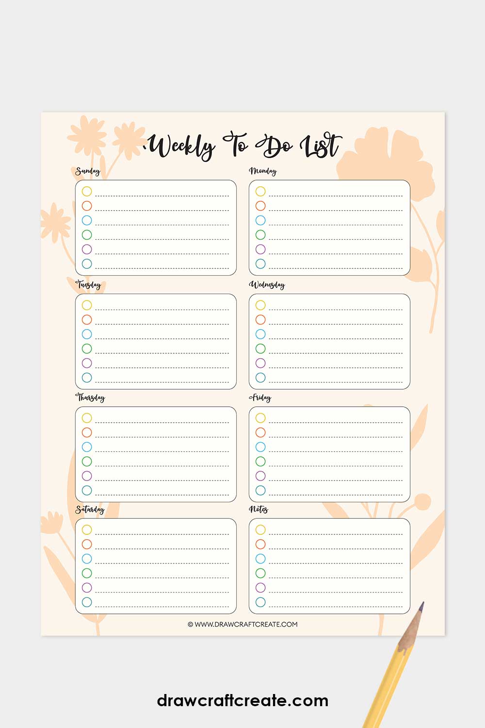 to do list planner printable