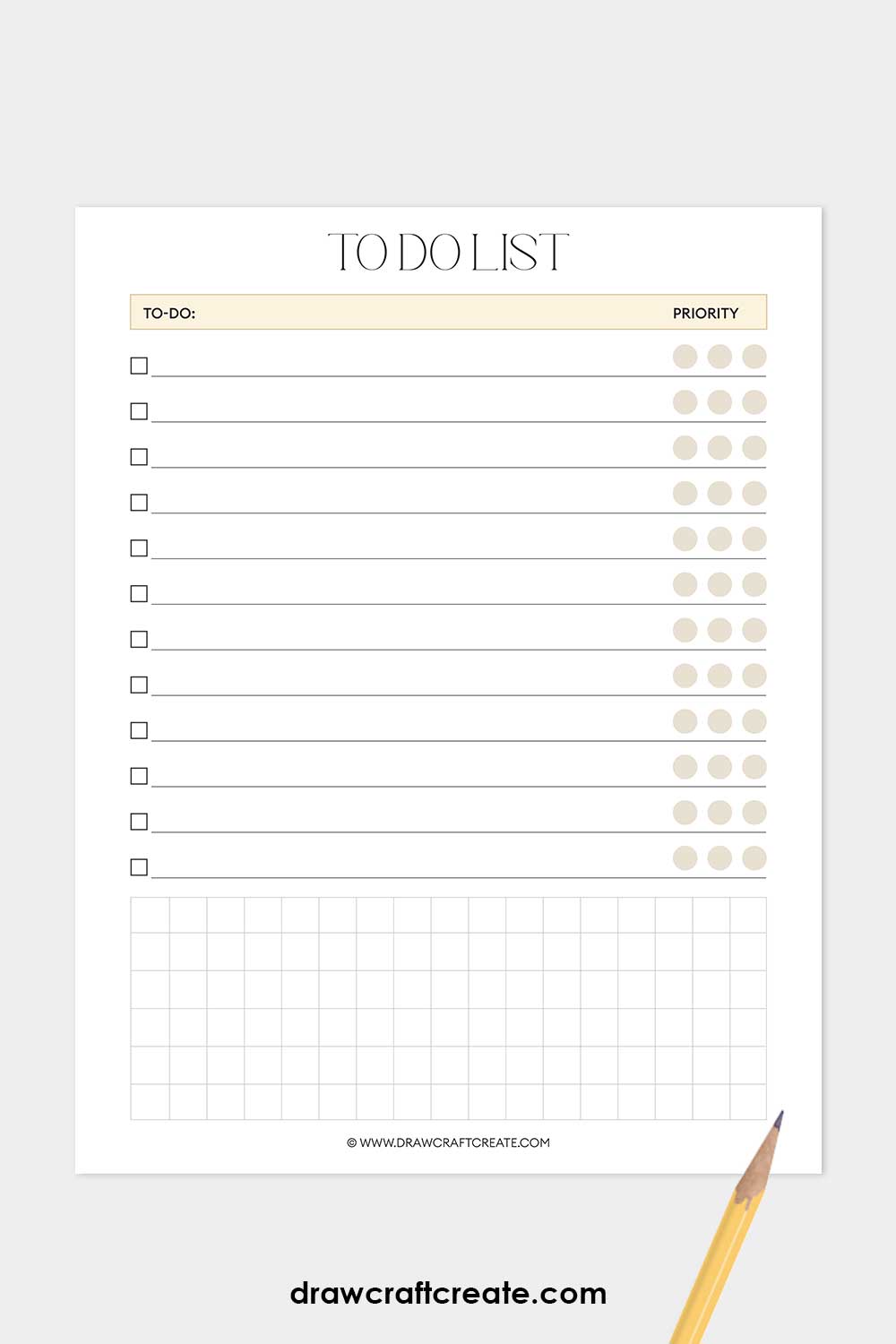 to do list planner printable