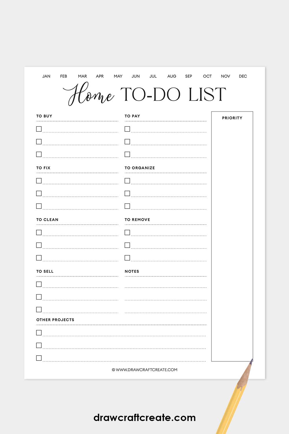 to do list planner printable