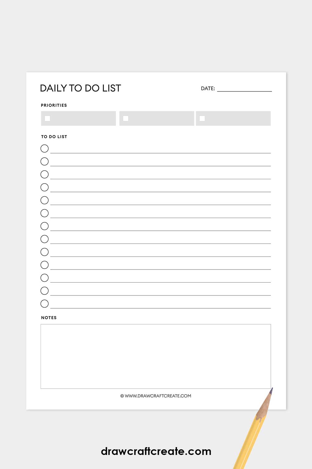 to do list planner printable