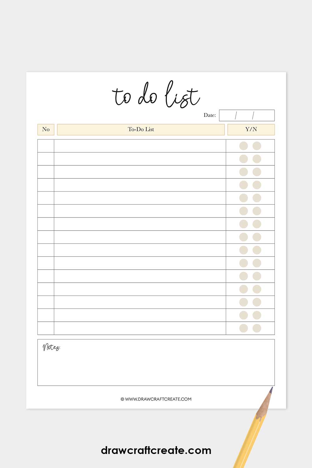 to do list planner printable