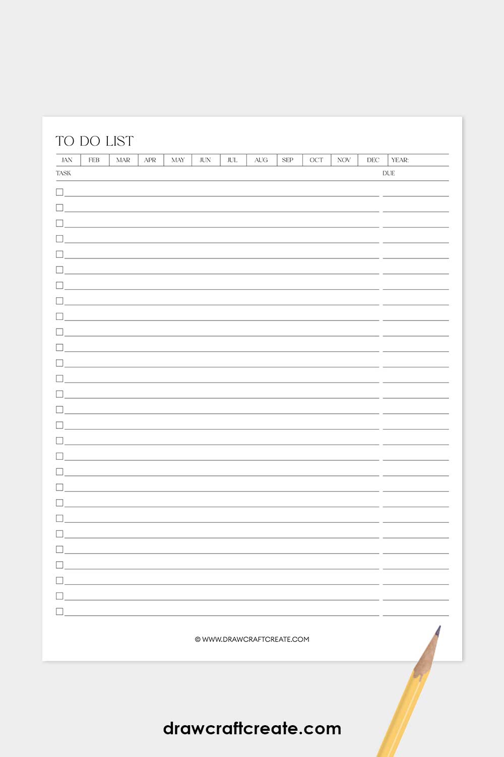 to do list planner printable