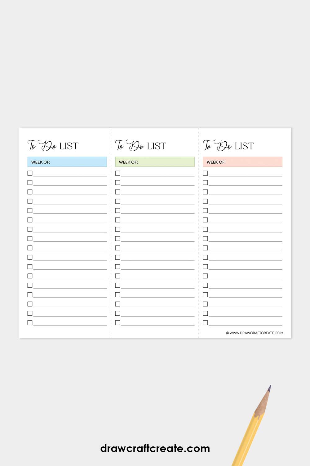 to do list planner printable