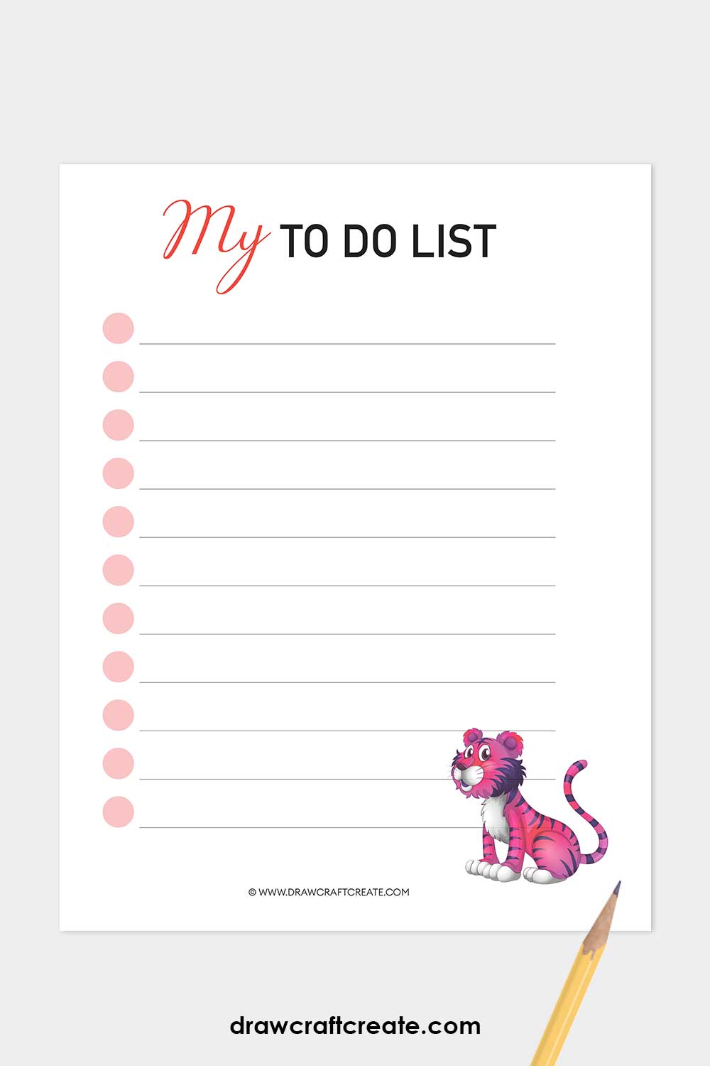 to do list planner printable