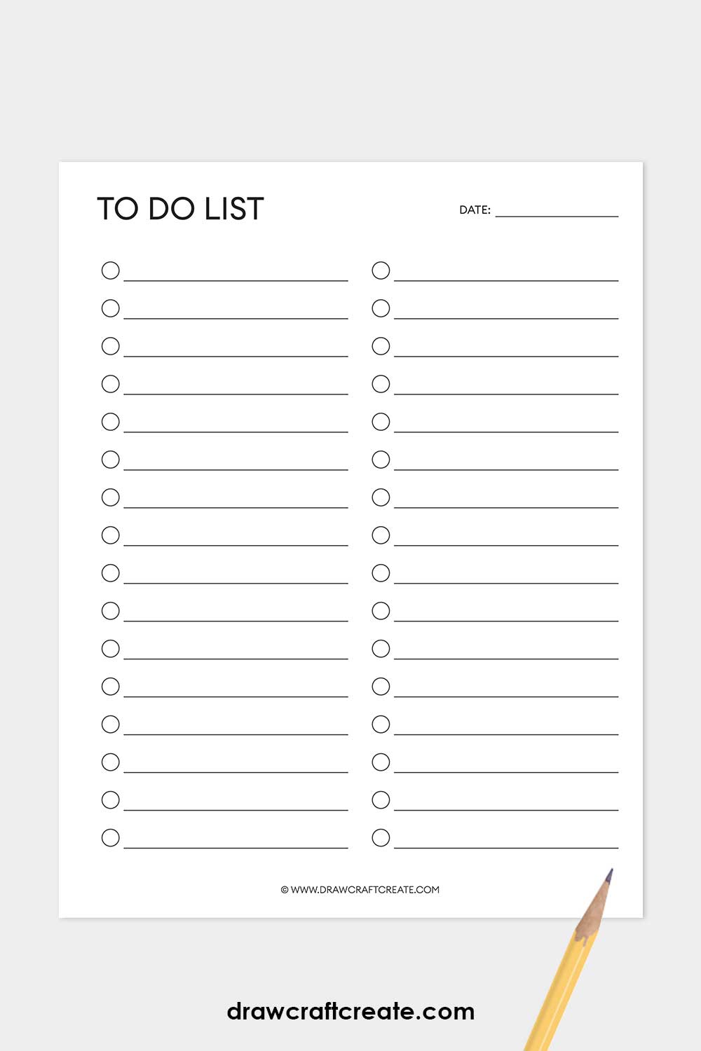 to do list planner printable