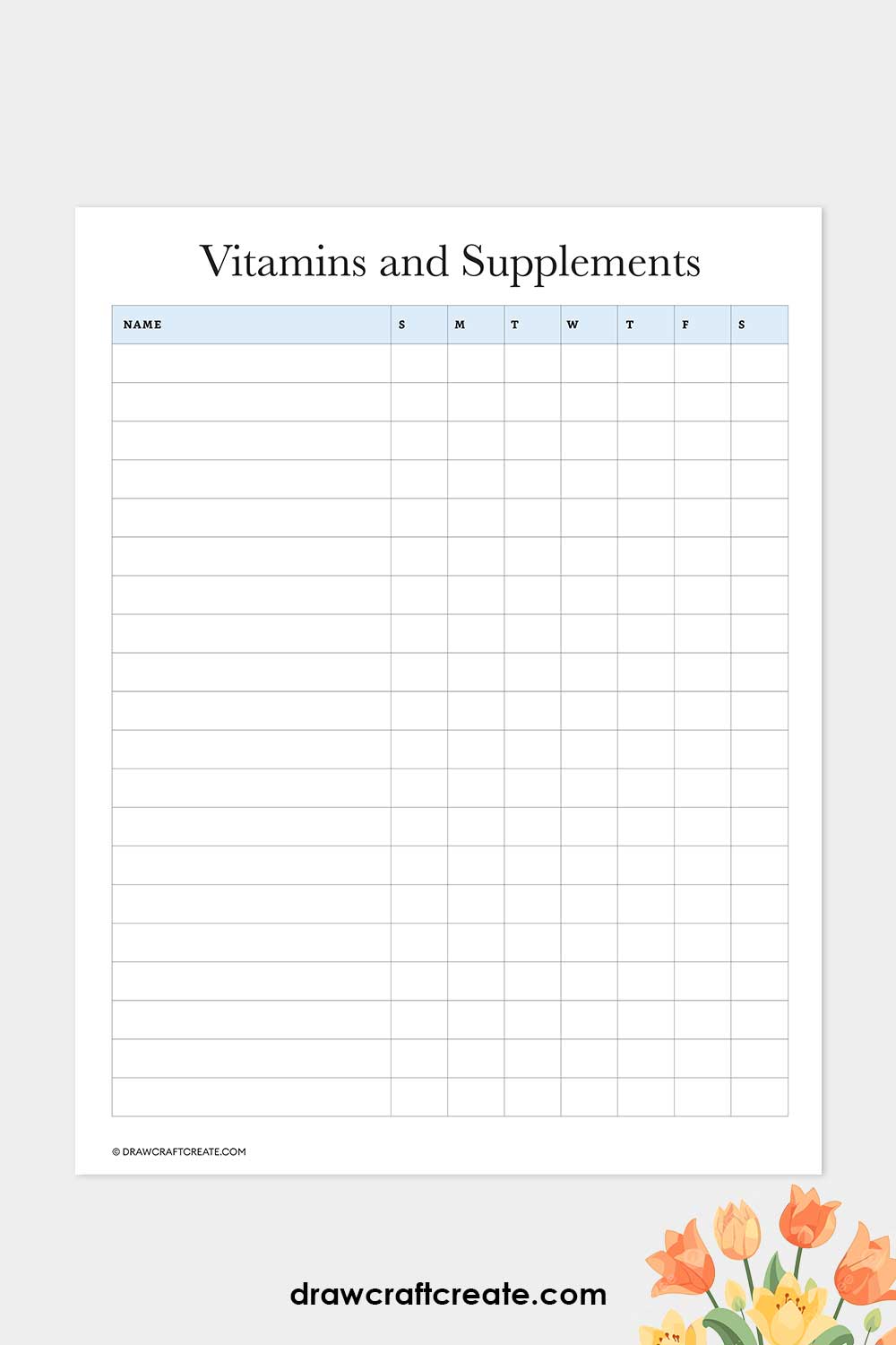 vitamins and supplements