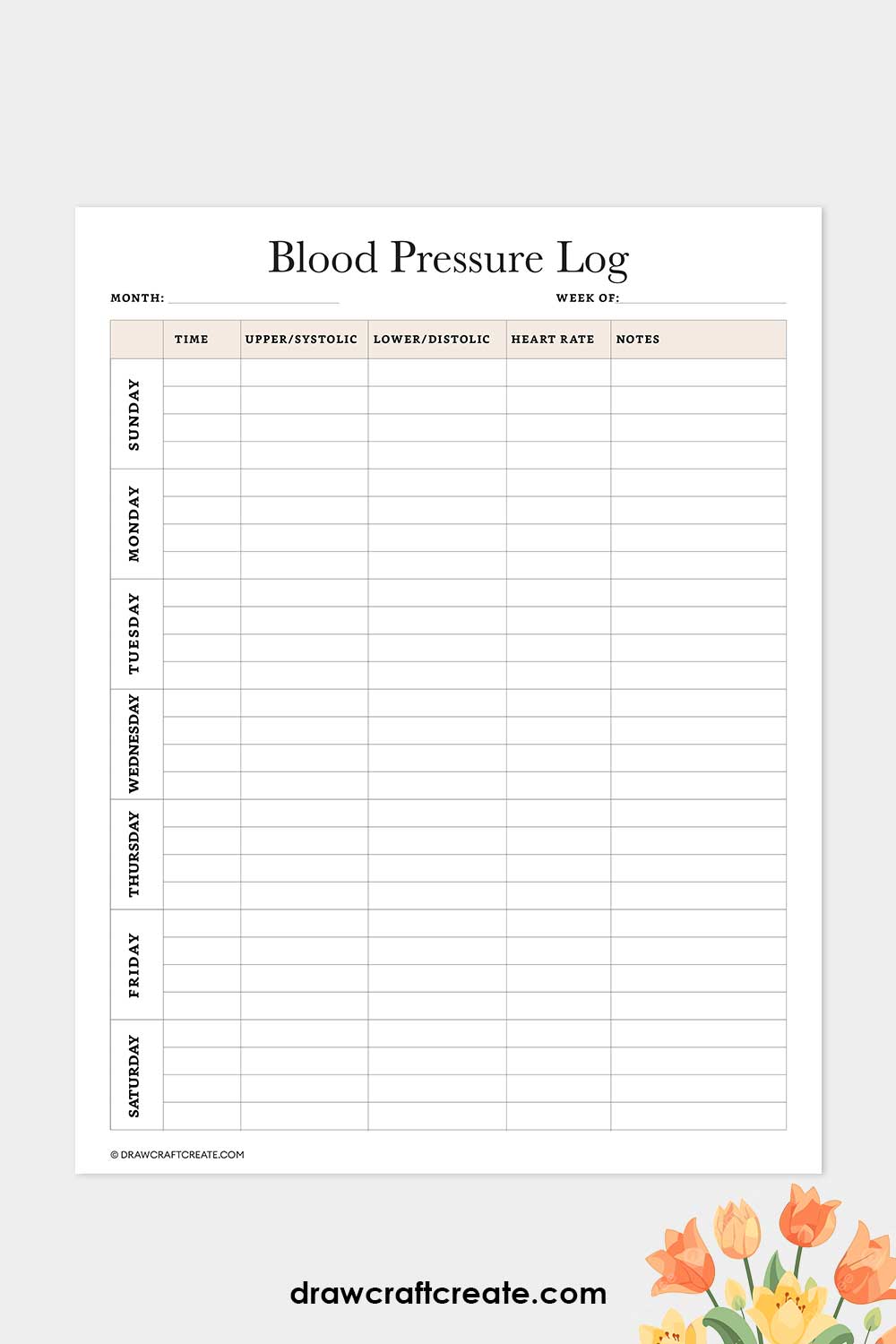 blood-pressure-log