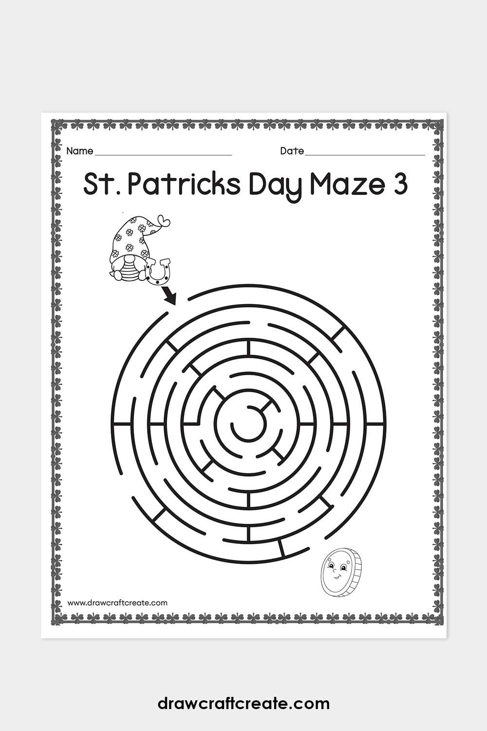 St. Patrick's Day Maze